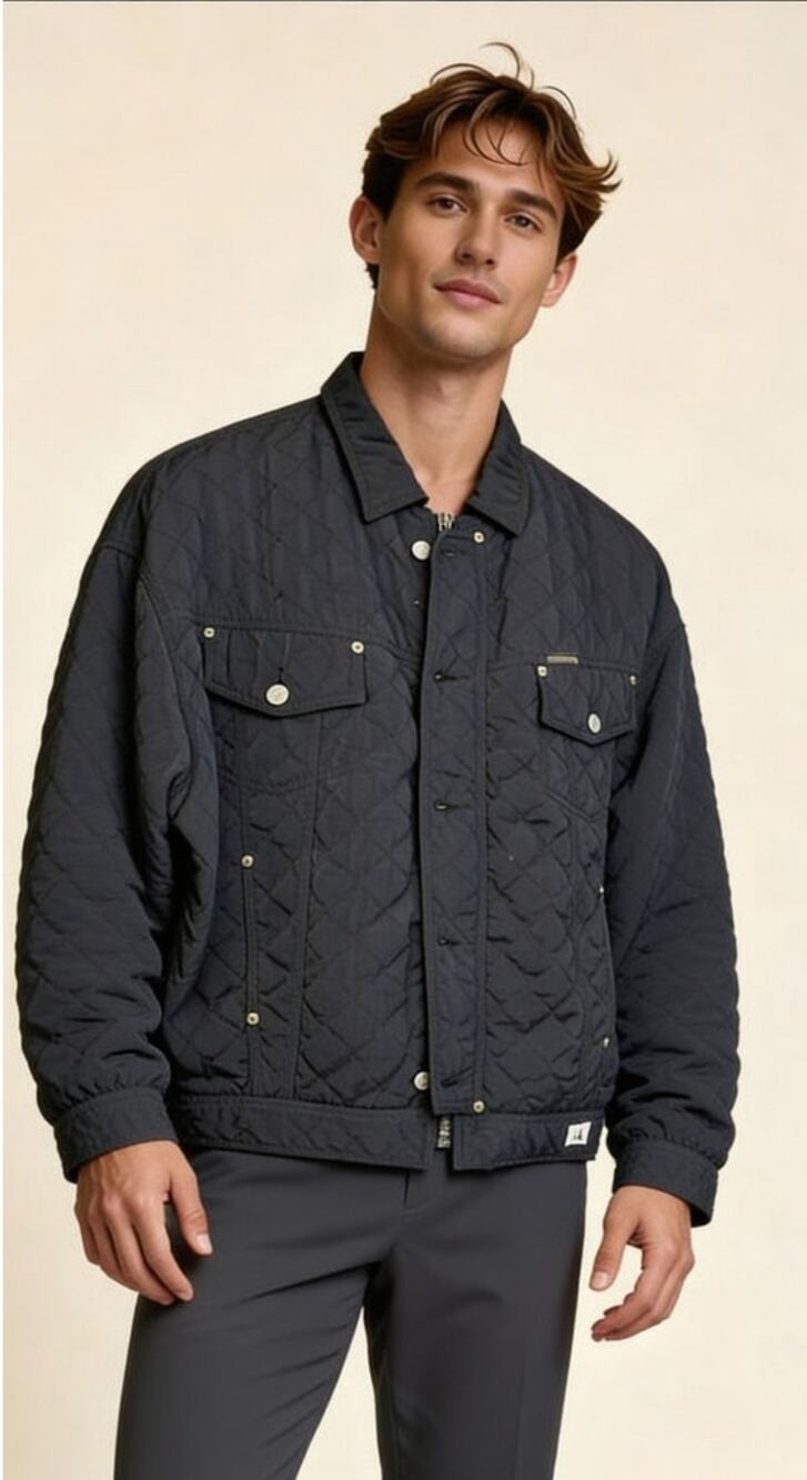 Calvin Klein Quilted Nylon Jacket – Lightweight Everyday Outerwear
